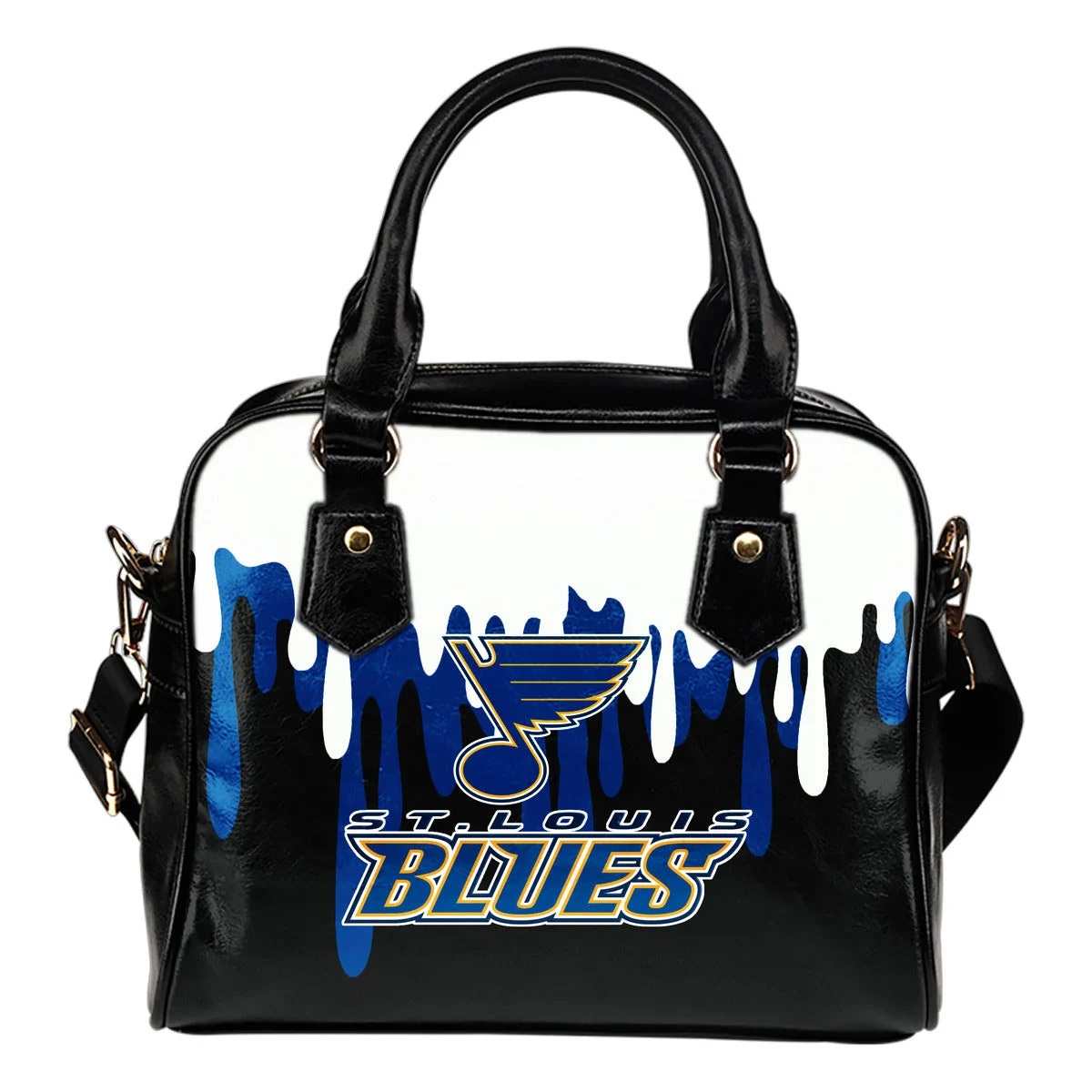 Color Leak Down Colorful St. Louis Blues Shoulder Handbags Sb0801