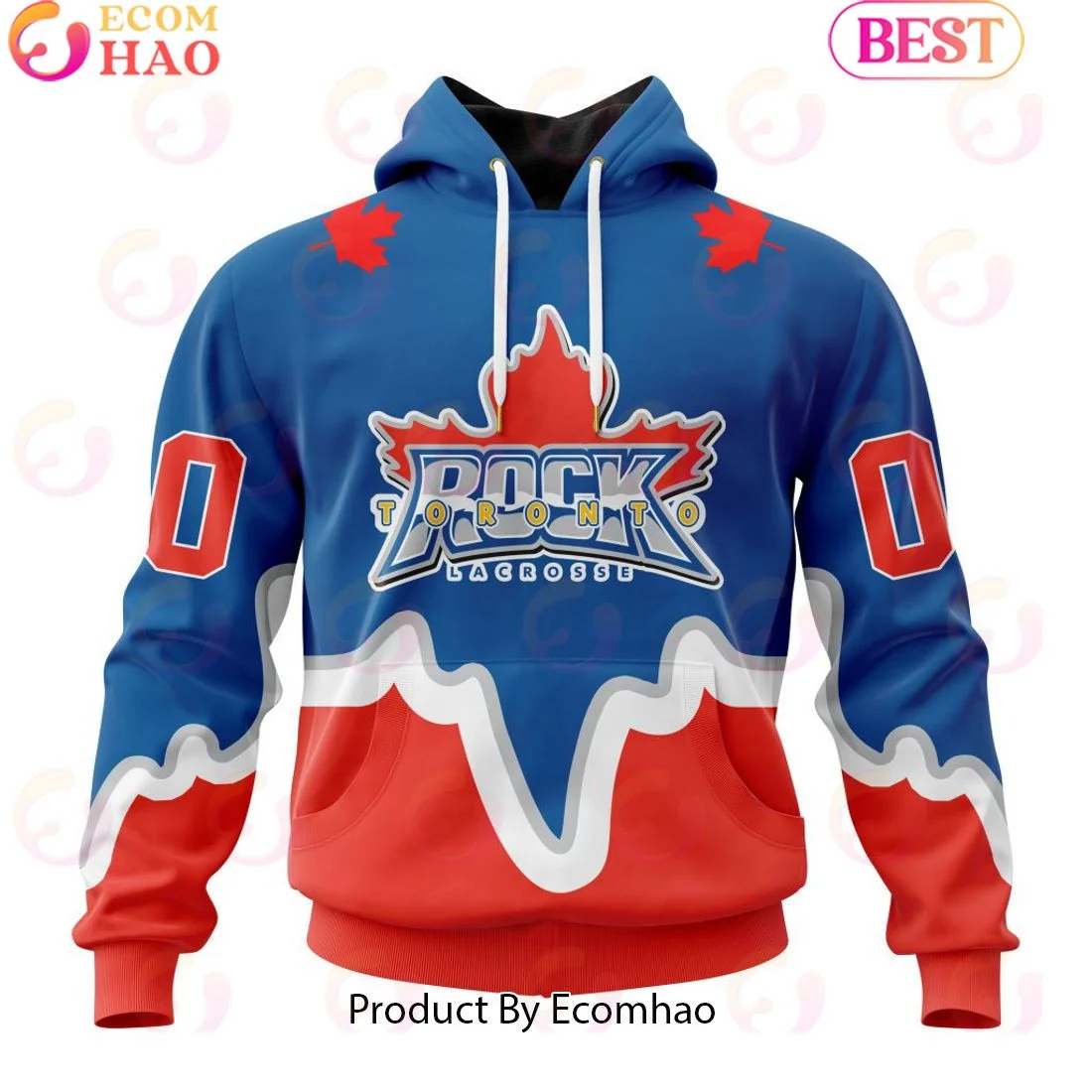 Custom Toronto Rock Jersey Personalized Letters Number Hoodie, Zip Hoodie, Man - Women, Warm, Premium Quality HZ0501