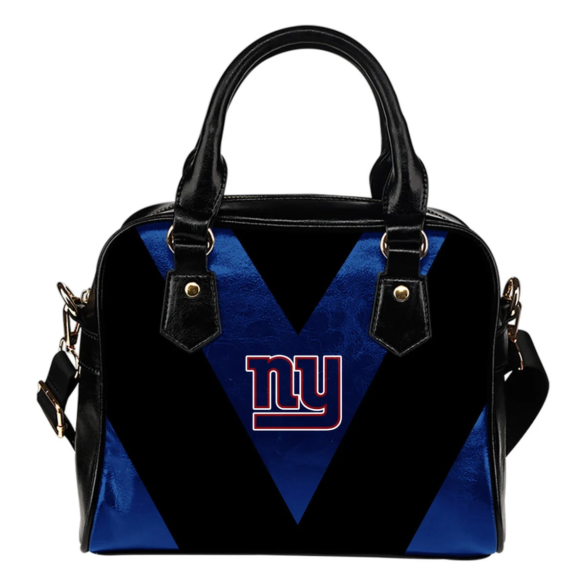 Triangle Double Separate Colour New York Giants Shoulder Handbags Sb0801