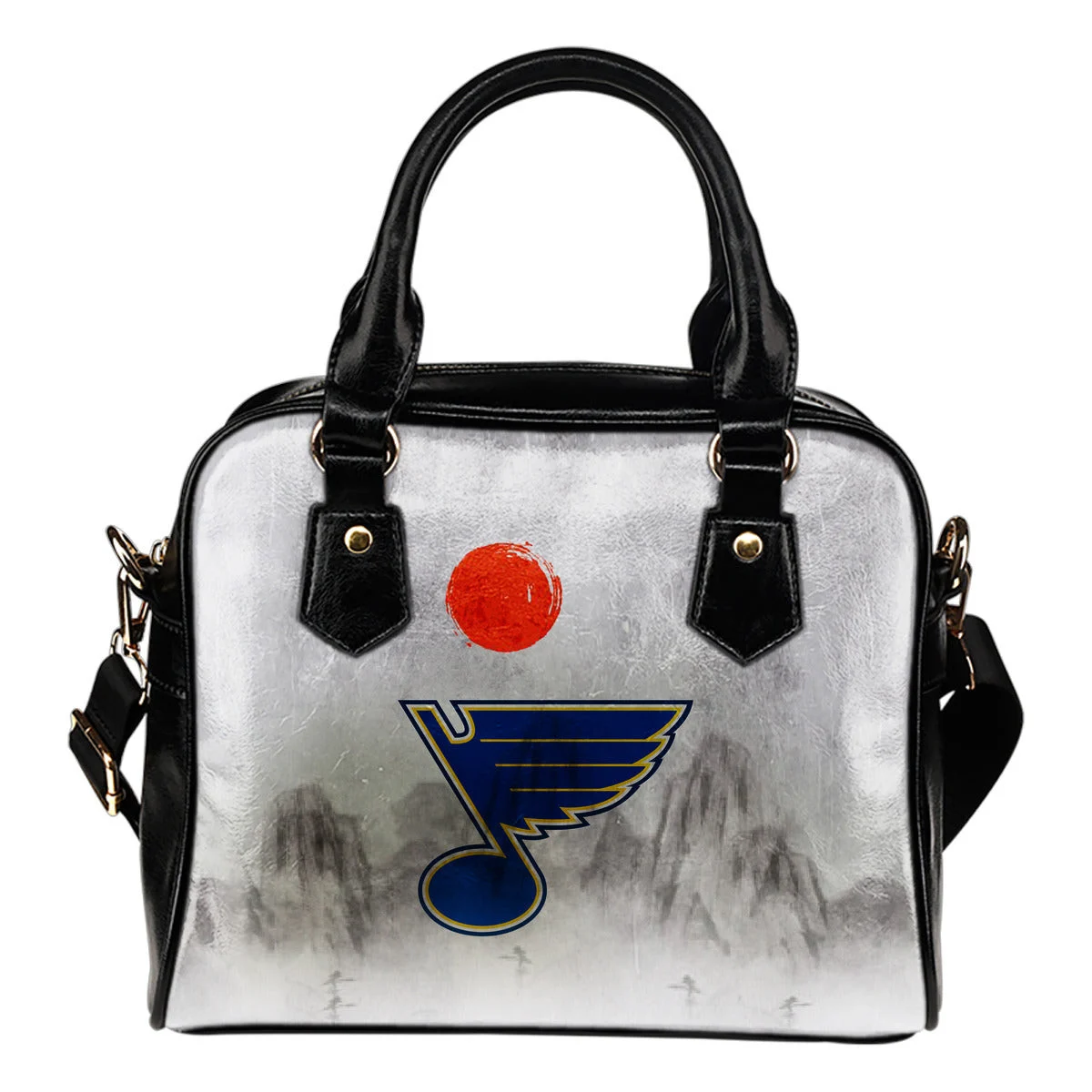 Calligraphy Ancient Logo Mysterious St. Louis Blues Shoulder Handbags Sb0801