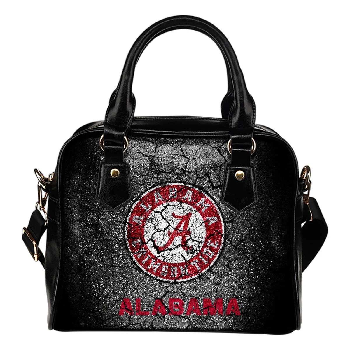 Wall Break Alabama Crimson Tide Shoulder Handbags Women Purse Sb0801