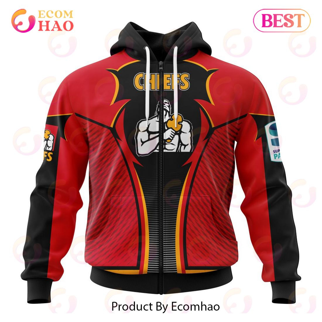 BEST Super Rugby Gallagher Chiefs Specialized Jersey Concepts 3D Hoodie, Zip Hoodie, Man - Women, Warm, Premium Quality HZ0501