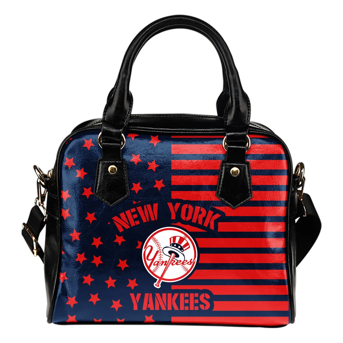 Twinkle Star With Line New York Yankees Shoulder Handbags Sb0801