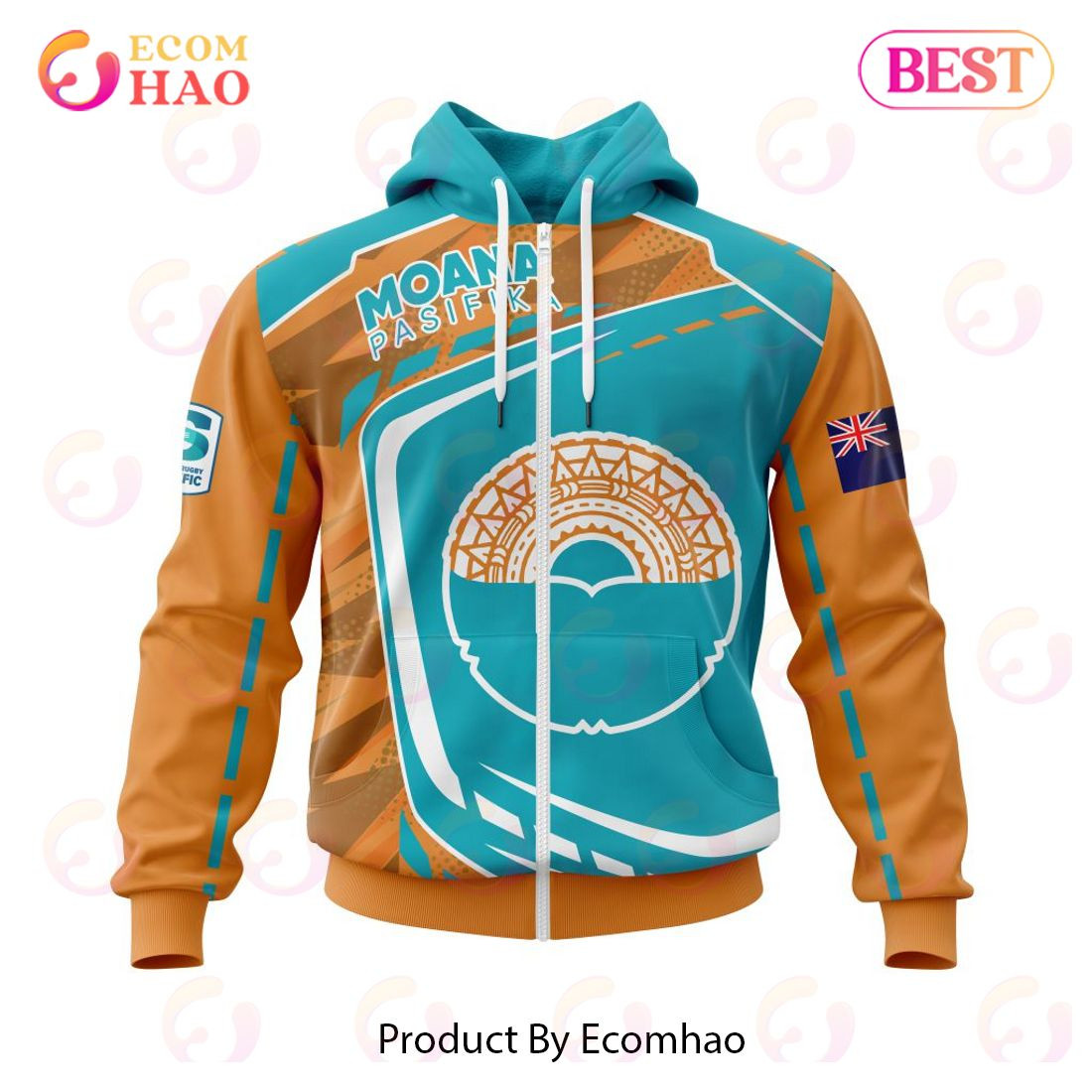 BEST Super Rugby Moana Pasifika Specialized Jersey Concepts 3D Hoodie, Zip Hoodie, Man - Women, Warm, Premium Quality HZ0501