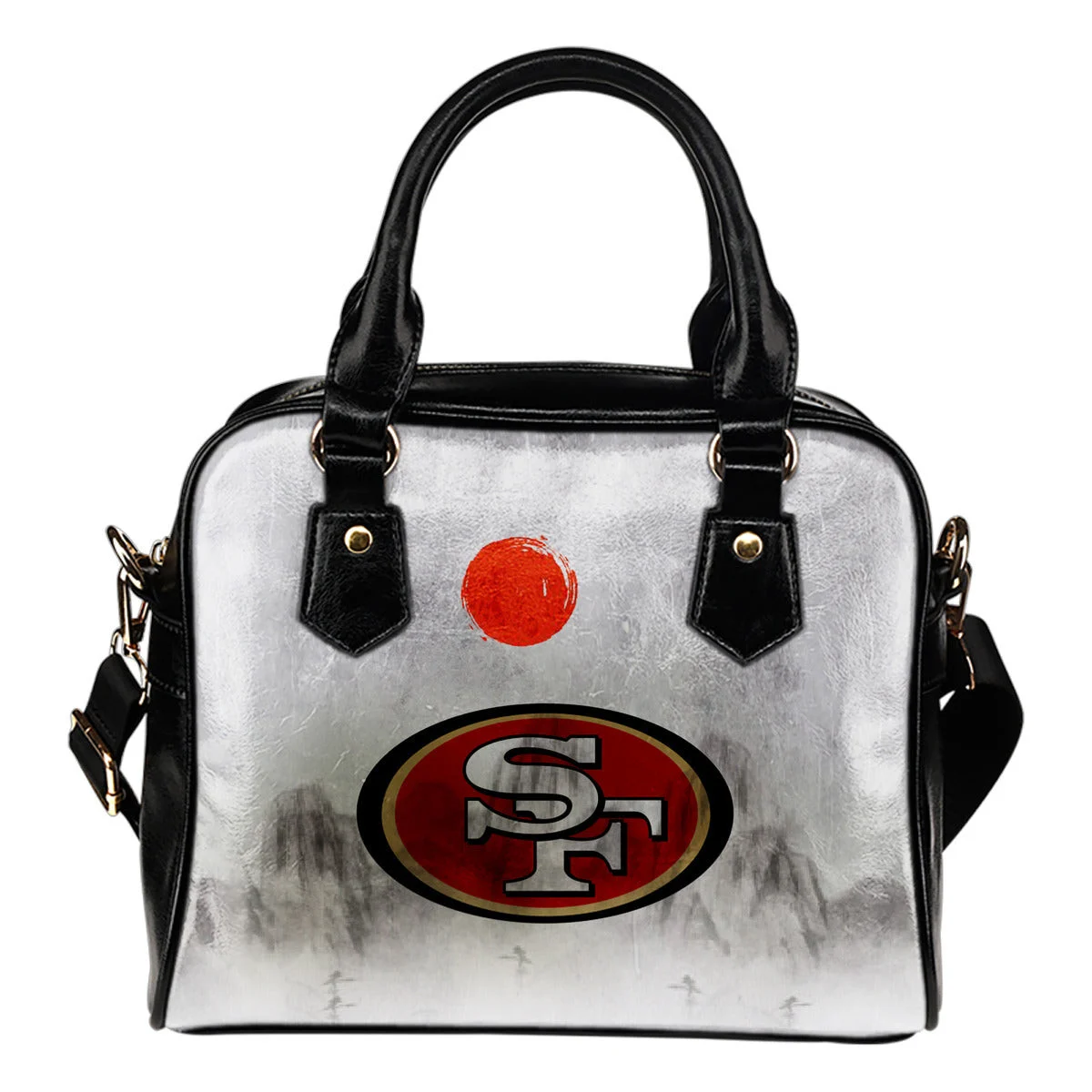 Calligraphy Ancient Logo Mysterious San Francisco 49ers Shoulder Handbags Sb0801