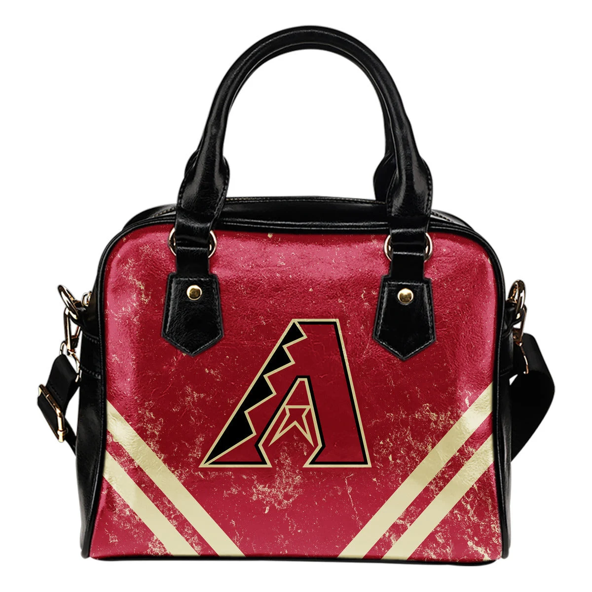 Couple Curves Light Good Logo Arizona Diamondbacks Shoulder Handbags Sb0801
