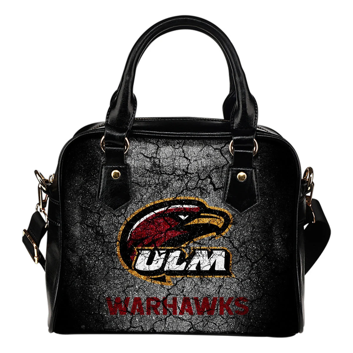 Wall Break Louisiana-Monroe Warhawks Shoulder Handbags Women Purse Sb0801