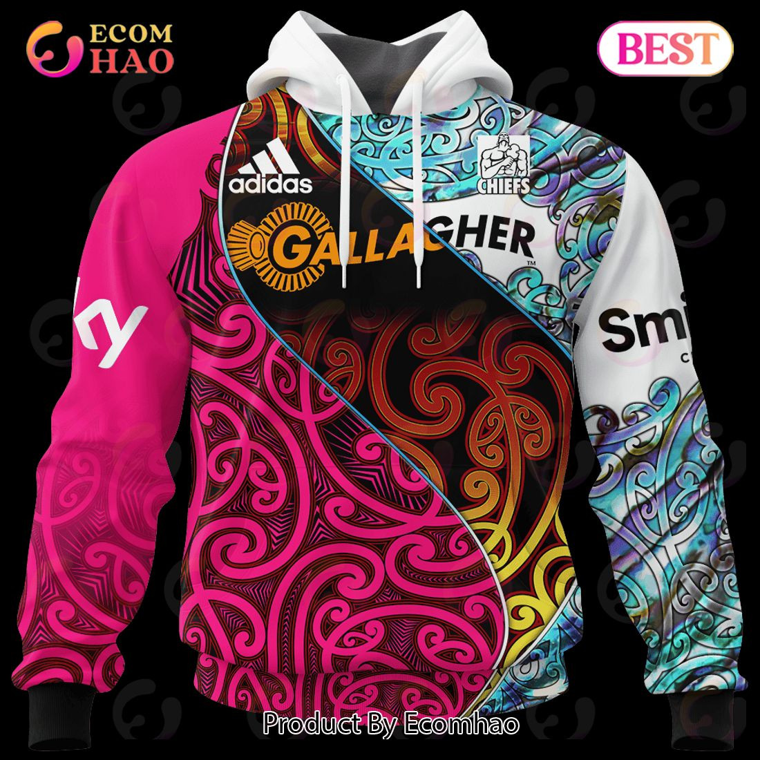 Chiefs Super Rugby Mix Jerseys 2023 Personalized 3D Hoodie, Zip Hoodie, Man - Women, Warm, Premium Quality HZ0501