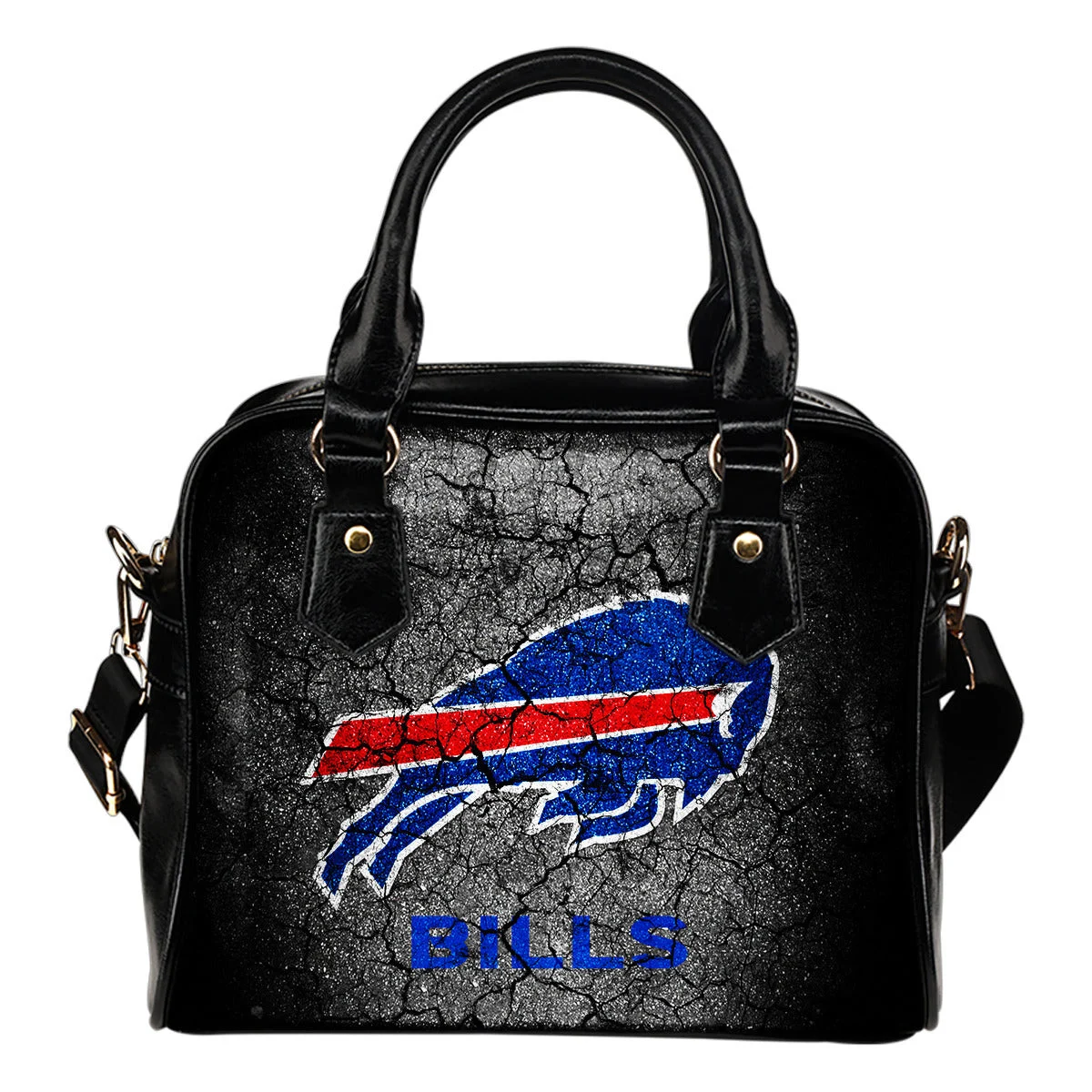Wall Break Buffalo Bills Shoulder Handbags Women Purse Sb0801