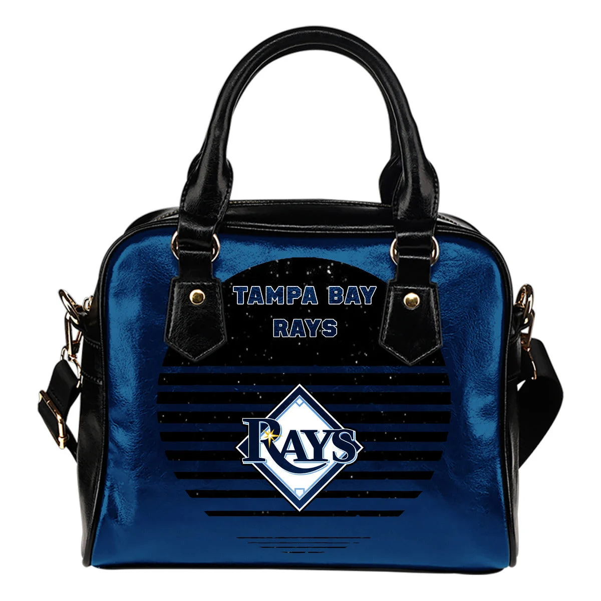 Back Fashion Round Charming Tampa Bay Rays Shoulder Handbags Sb0801