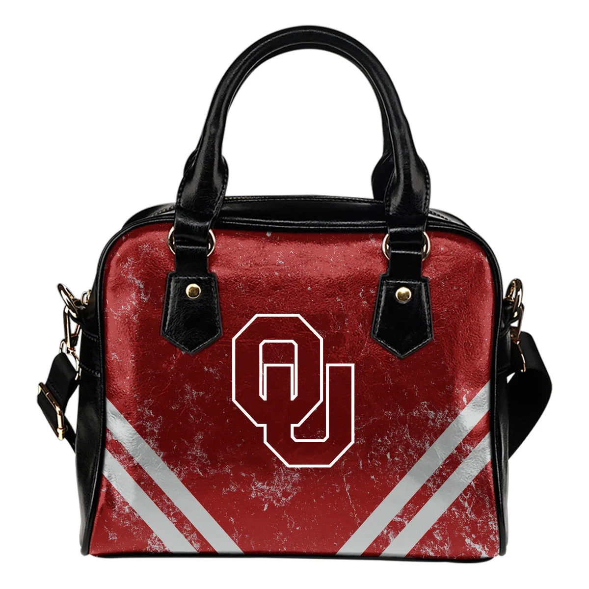 Couple Curves Light Good Logo Oklahoma Sooners Shoulder Handbags Sb0801