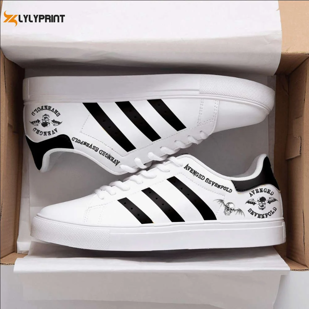 Avenged Sevenfold Skate Shoes For Men Women Fans Gift , Trendy Style Sneakers ST0801