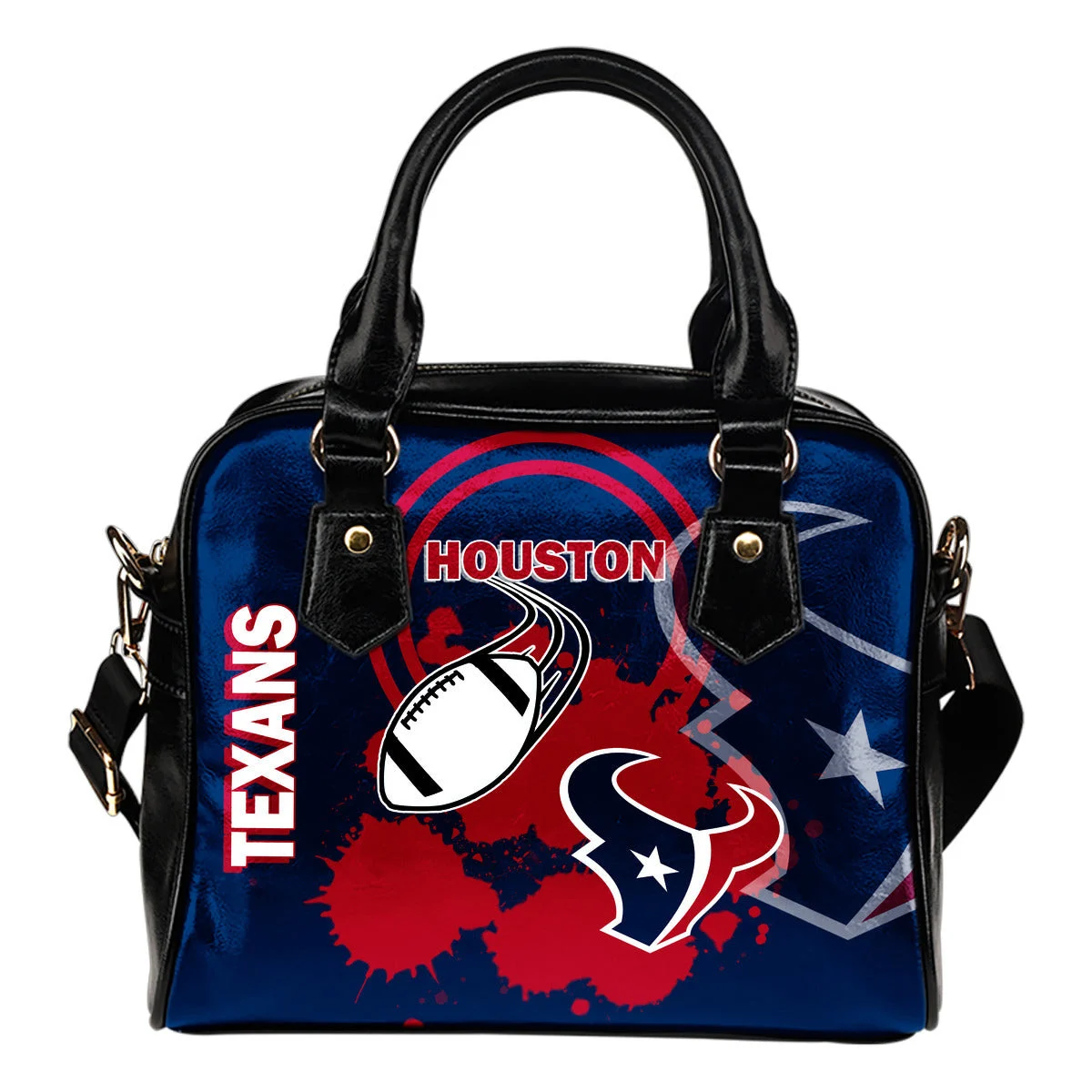 The Victory Houston Texans Shoulder Handbags Sb0801