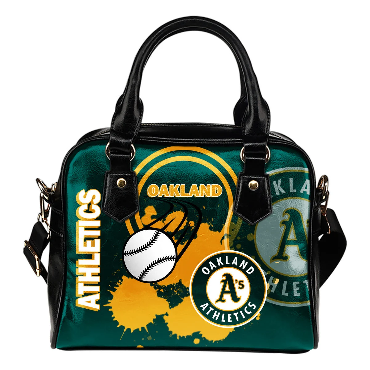 The Victory Oakland Athletics Shoulder Handbags Sb0801