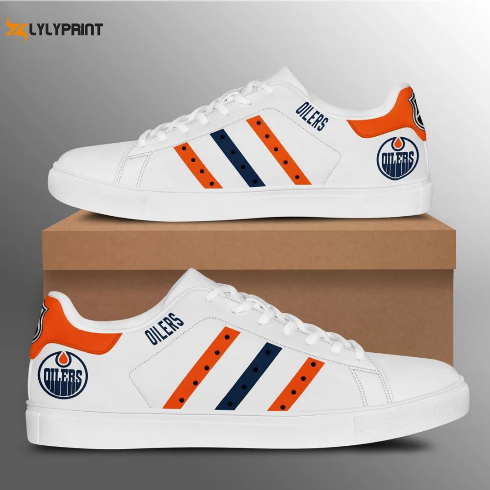 Edmonton Oilers 4 Skate Shoes For Men Women Fans Gift ,Trendy Style Sneakers ST0801