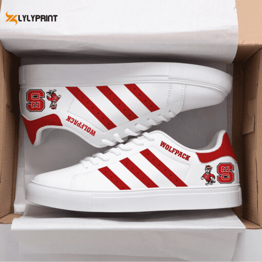 NC State Wolfpack 2 Skate Shoes For Men Women Fans Gift  ST0801