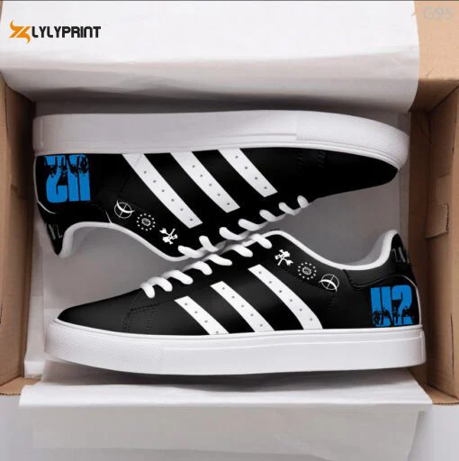 U2 Band 2 Skate Shoes For Men Women Fans Gift or Men Women Fans Gift ,Trendy Style Sneakers ST0801