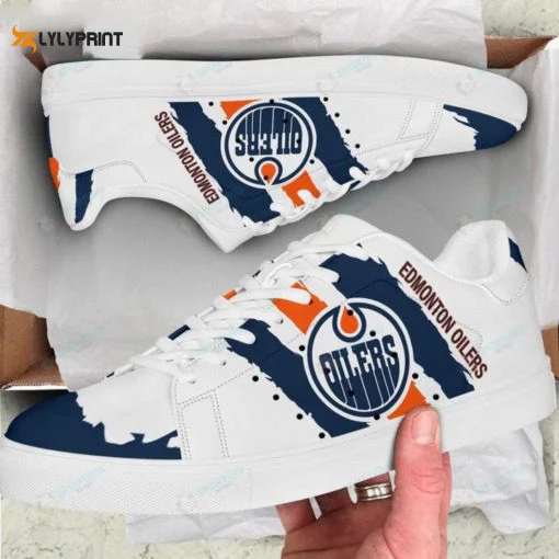 Edmonton Oilers 2 Skate Shoes For Men Women Fans Gift ,Trendy Style Sneakers ST0801