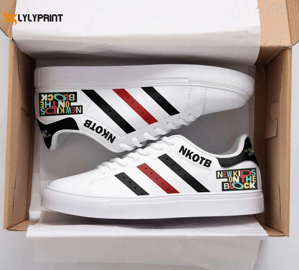 NKOTB Skate Shoes For Men Women Fans Gift  ST0801