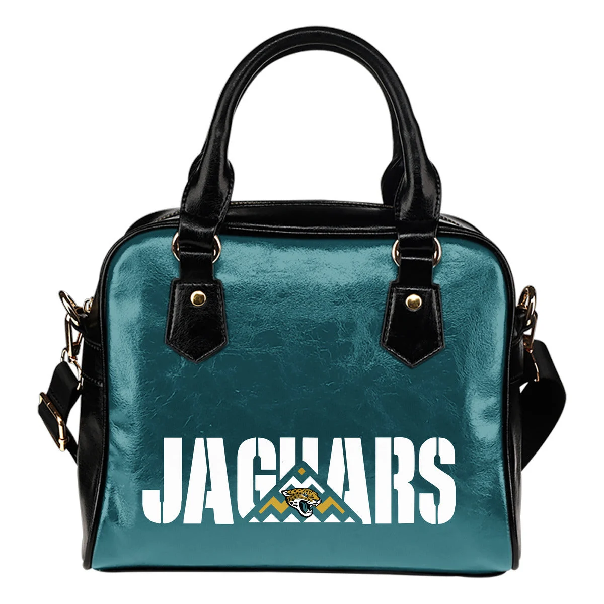 Jacksonville Jaguars Mass Triangle Shoulder Handbags Sb0801