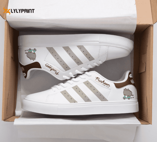 Pusheen Skate Shoes For Men Women Fans Gift , Trendy Style Sneakers ST0801
