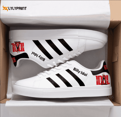 Billy Idol 1 Skate Shoes For Men Women Fans Gift  ST0801