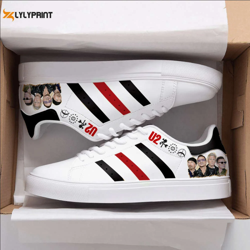 U2 1 Skate Shoes For Men Women Fans Gift ,Trendy Style Sneakers ST0801