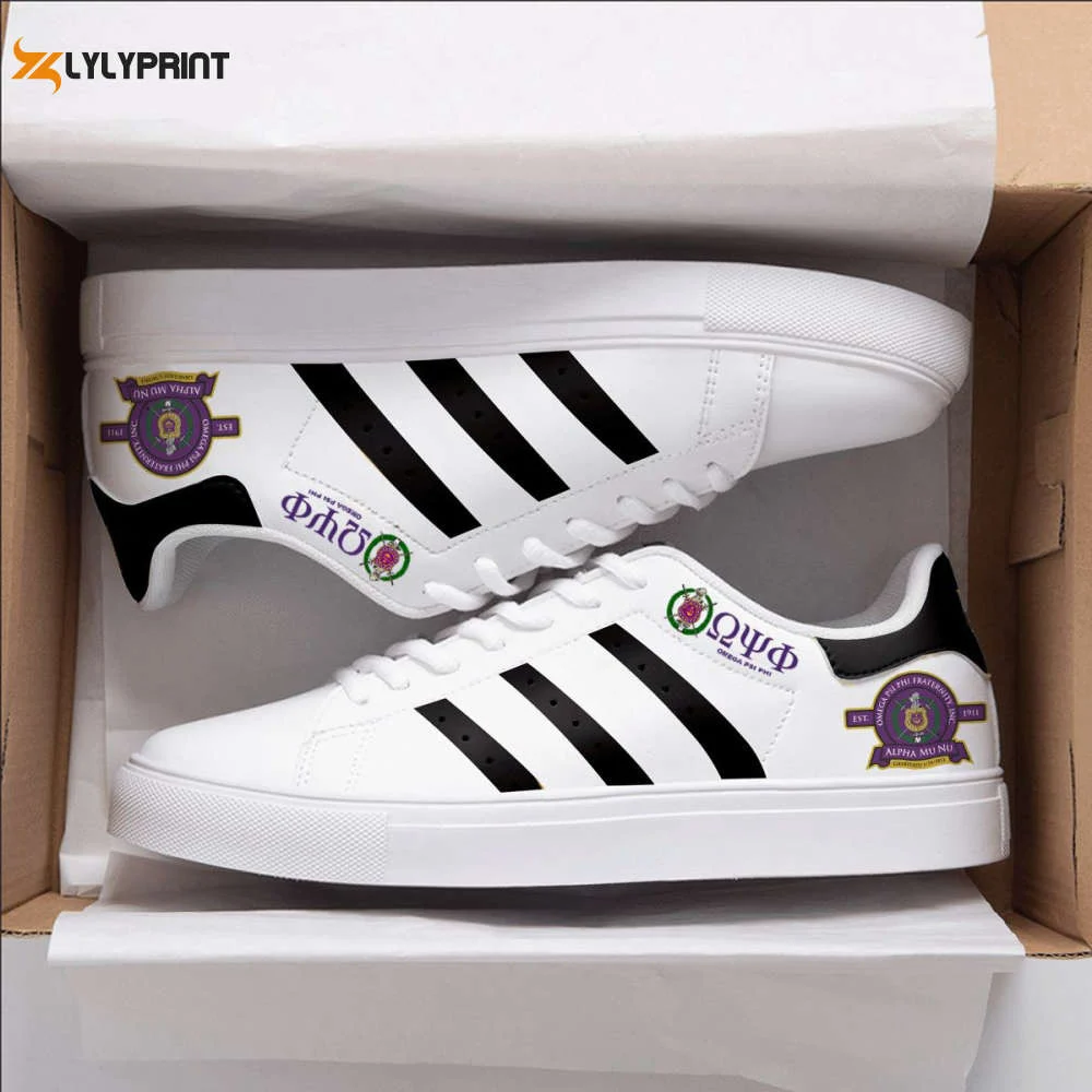 Omega Psi Phi 1 Skate Shoes For Men Women Fans Gift ,Trendy Style Sneakers ST0801