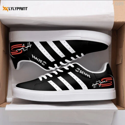 Ayrton Senna 4 Skate Shoes For Men Women Fans Gift ,Trendy Style Sneakers ST0801