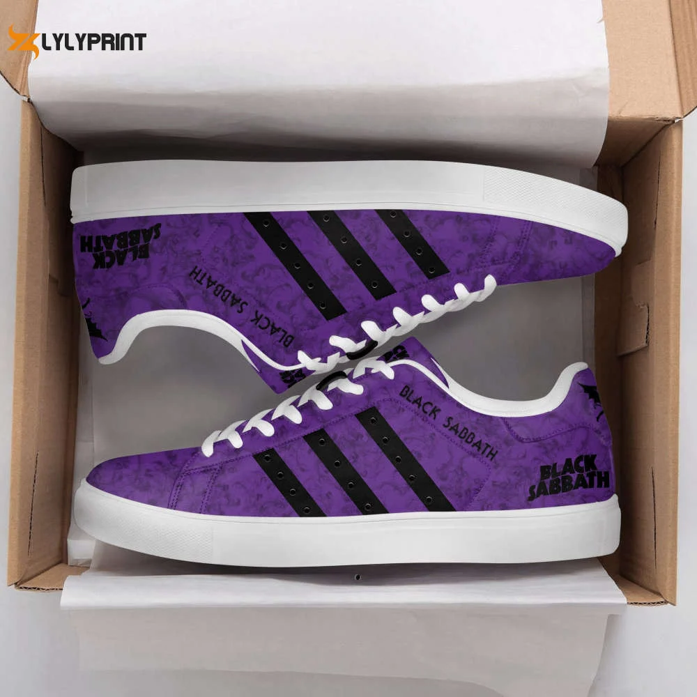 Black Sabbath Skate Shoes For Men Women Fans Giftb , Trendy Style Sneakers ST0801