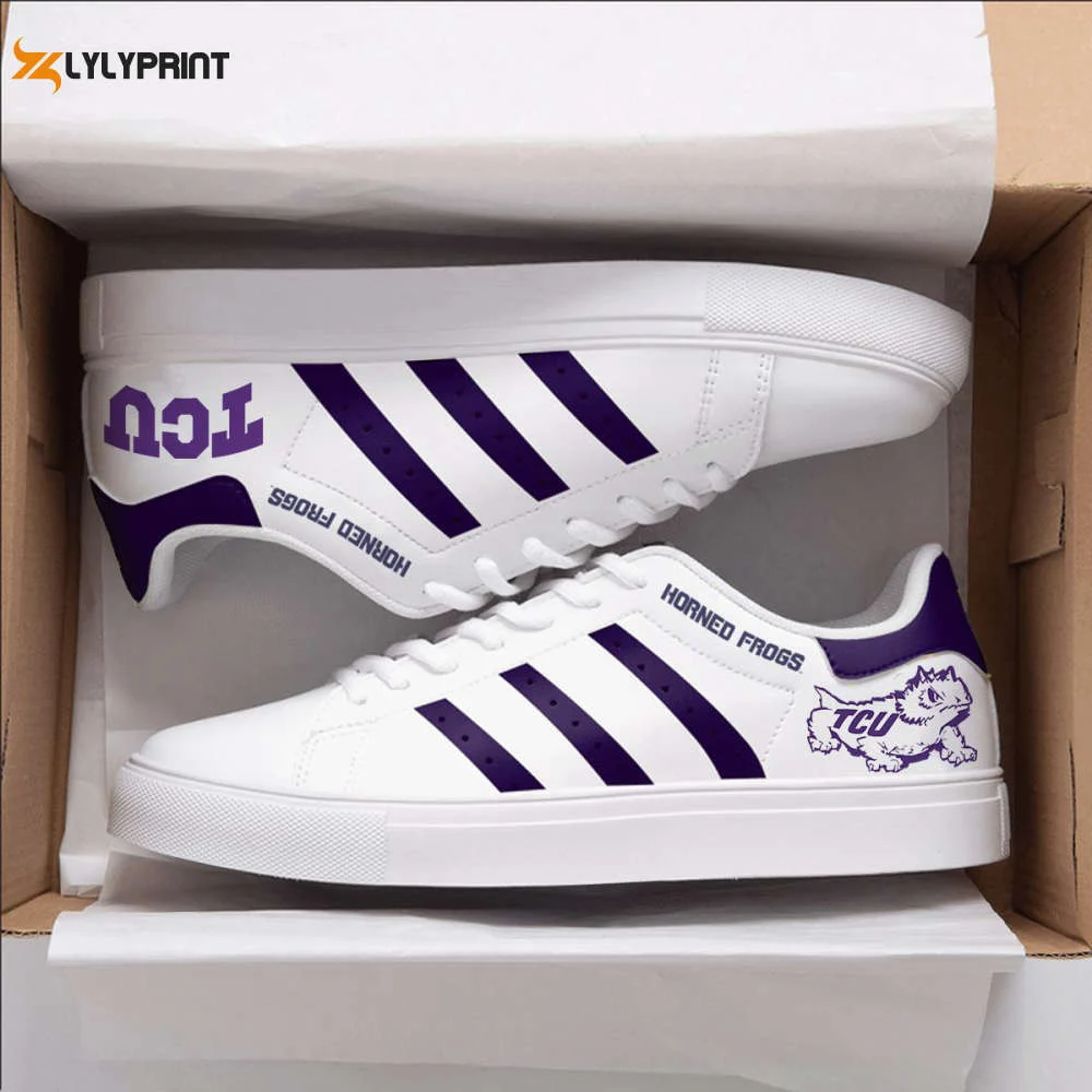 TCU Horned Frogs Skate Shoes For Men Women Fans Gift , Trendy Style Sneakers ST0801