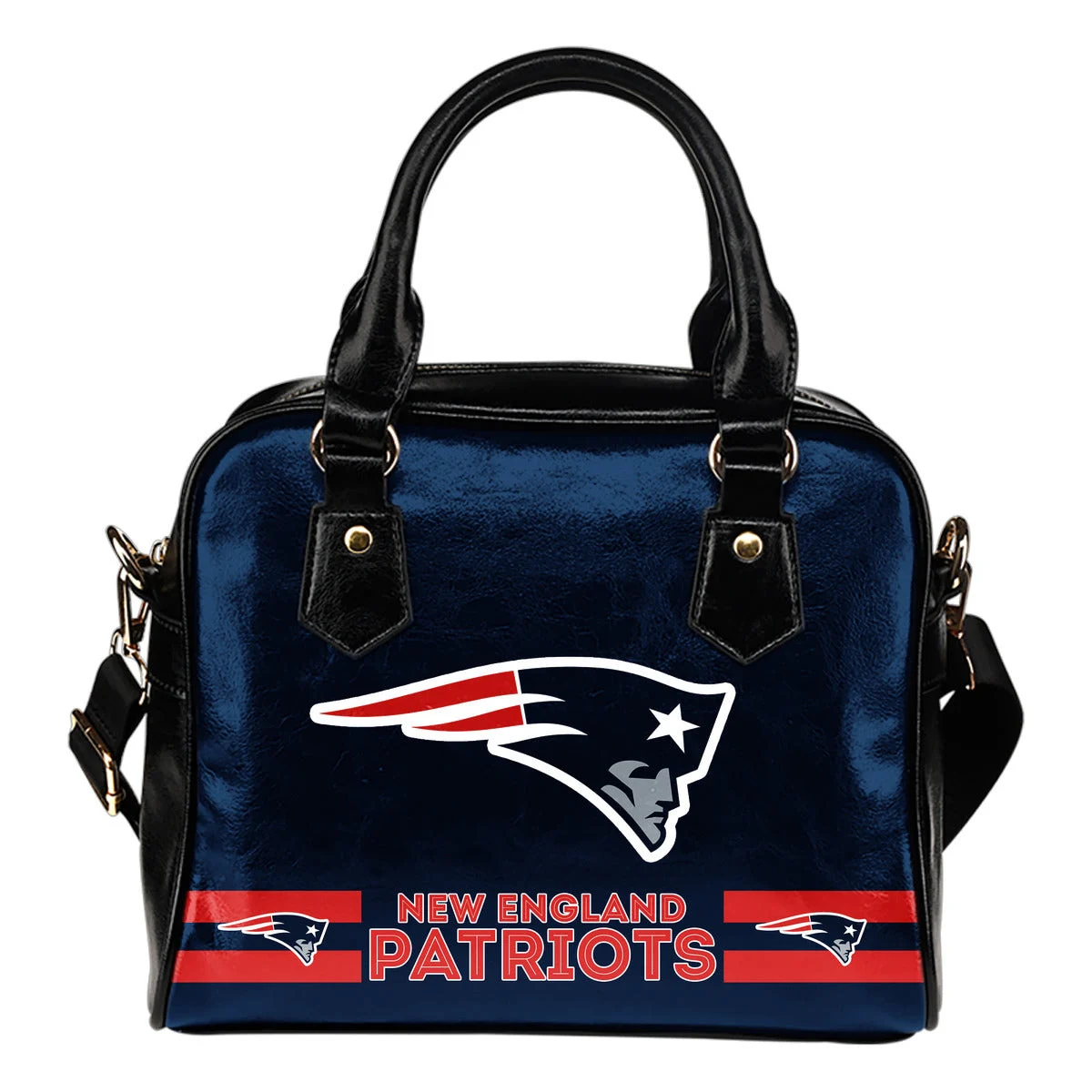 New England Patriots For Life Shoulder Handbags Sb0801