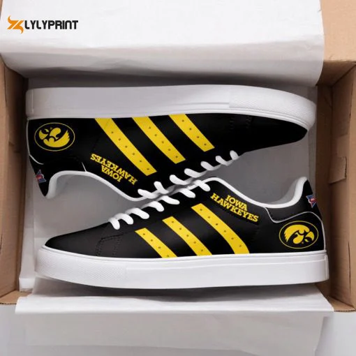 Iowa Hawkeyes 1 Skate Shoes For Men Women Fans Gift , Trendy Style Sneakers ST0801