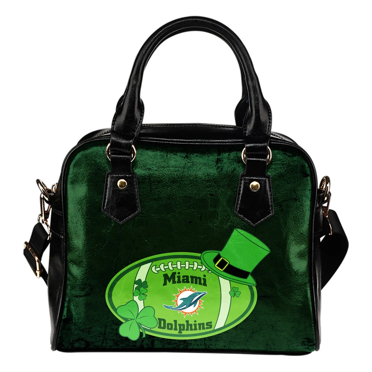 Signal Patrick's Day Pleasant Miami Dolphins Shoulder Handbags Sb0801