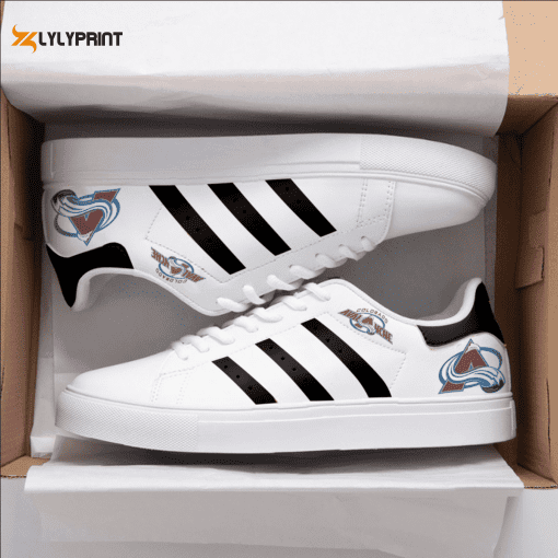 Colorado Avalanche 2 Skate Shoes For Men Women Fans Gift , Trendy Style Sneakers ST0801
