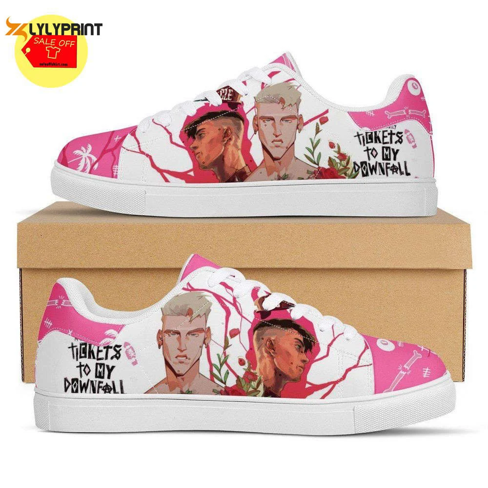 Machine Gun Kelly Skate Shoes For Men And Women Fans Gift  ST0801