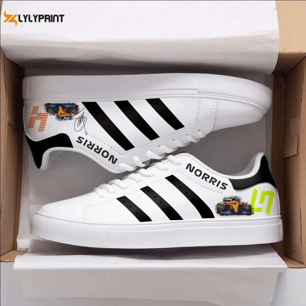 Lando Norris Skate Shoes For Men Women Fans Gift t ,Trendy Style Sneakers ST0801