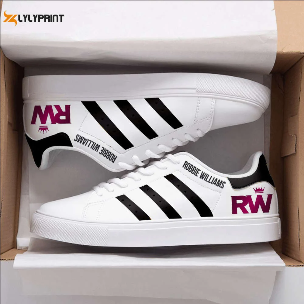 Robbie Williams Skate Shoes For Men Women Fans Gift  ST0801