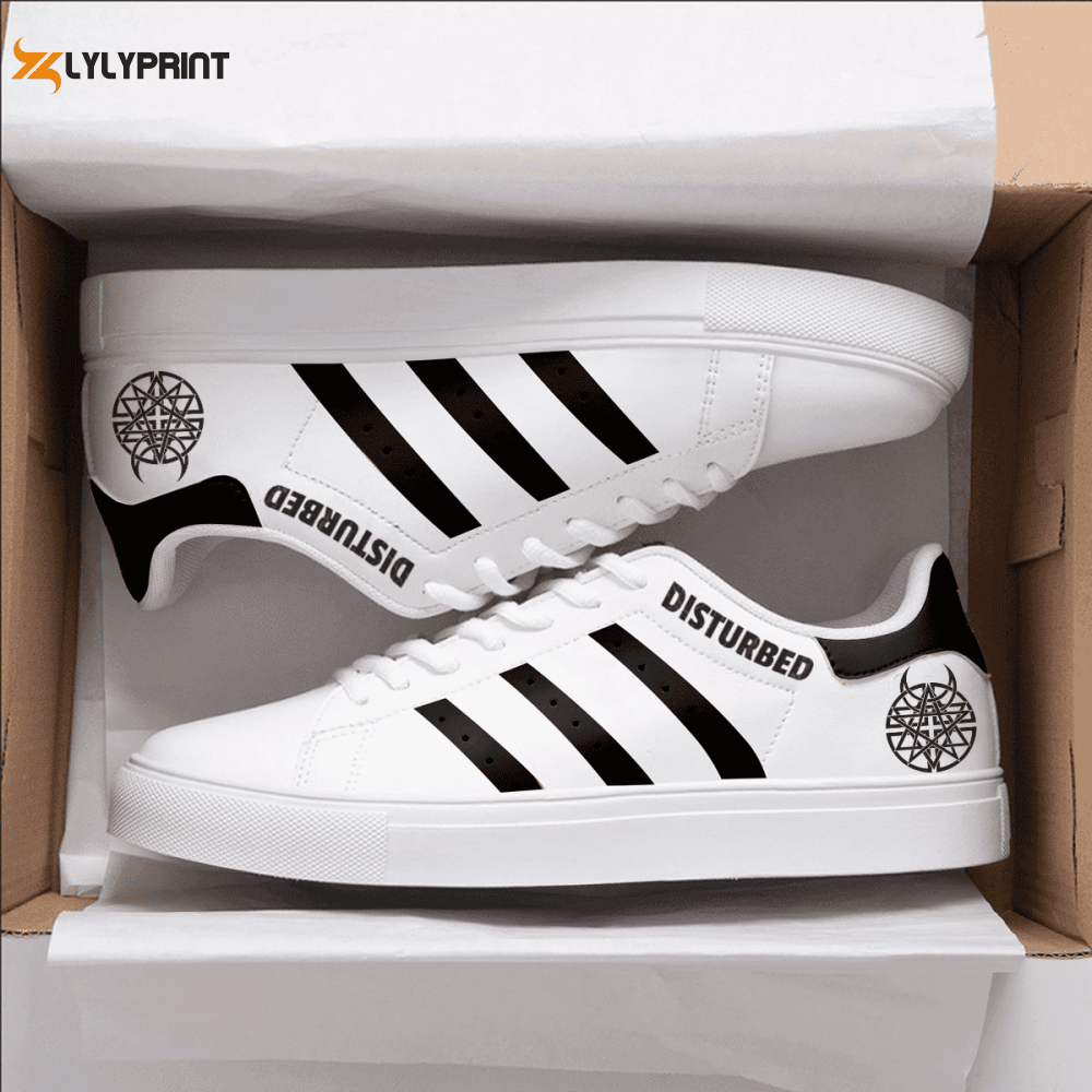 Disturbed Skate Shoes For Men Women Fans Gift , Trendy Style Sneakers ST0801