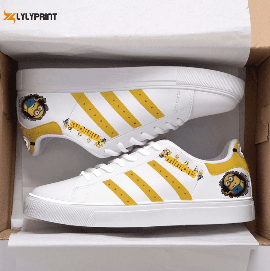 Minions Skate Shoes For Men Women Fans Gift , Trendy Style Sneakers ST0801