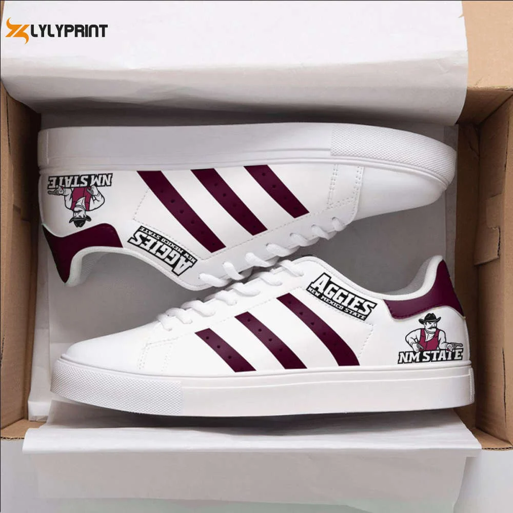 New Mexico State Aggies 3 Skate Shoes For Men Women Fans Gift ,Trendy Style Sneakers ST0801