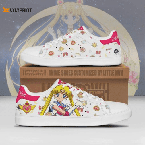 Sailor Moon Skate Shoes For Men And Women Fans Gift b  ST0801