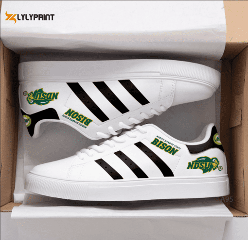 North Dakota State Bison 4 Skate Shoes For Men Women Fans Gift , Trendy Style Sneakers ST0801
