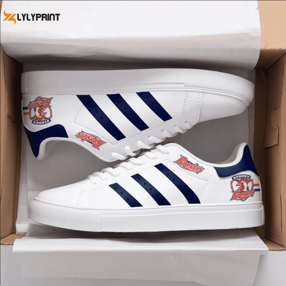 Sydney Roosters 1 Skate Shoes For Men Women Fans Gift , Trendy Style Sneakers ST0801