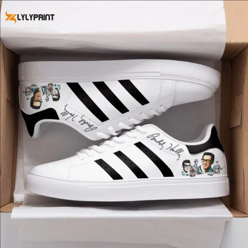 Buddy Holly Skate Shoes For Men Women Fans Gift , Trendy Style Sneakers ST0801