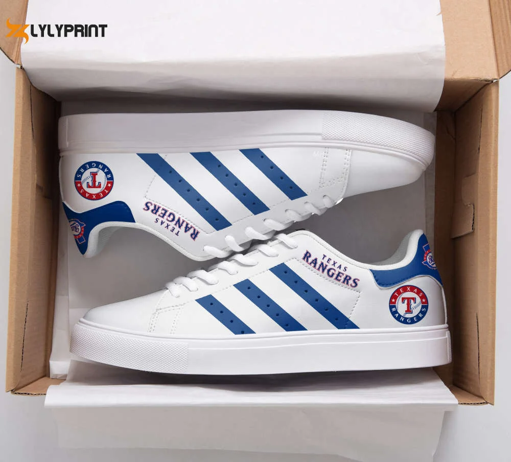 Texas Rangers 4 Skate Shoes For Men Women Fans Gift , Trendy Style Sneakers ST0801