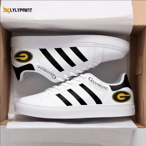 Grambling State Tigers Skate Shoes For Men Women Fans Gifta ,Trendy Style Sneakers ST0801