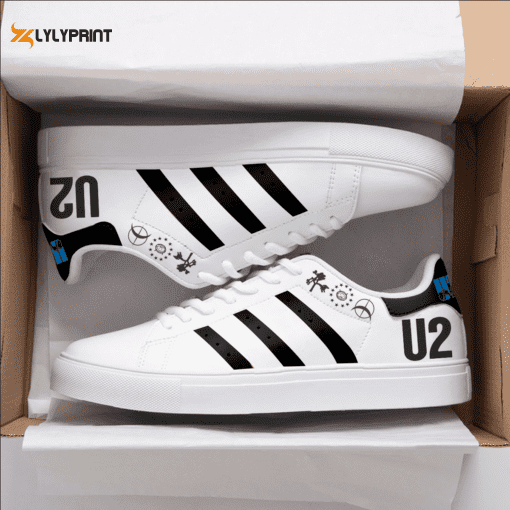 U2 Band 5 Skate Shoes For Men Women Fans Gift  ST0801