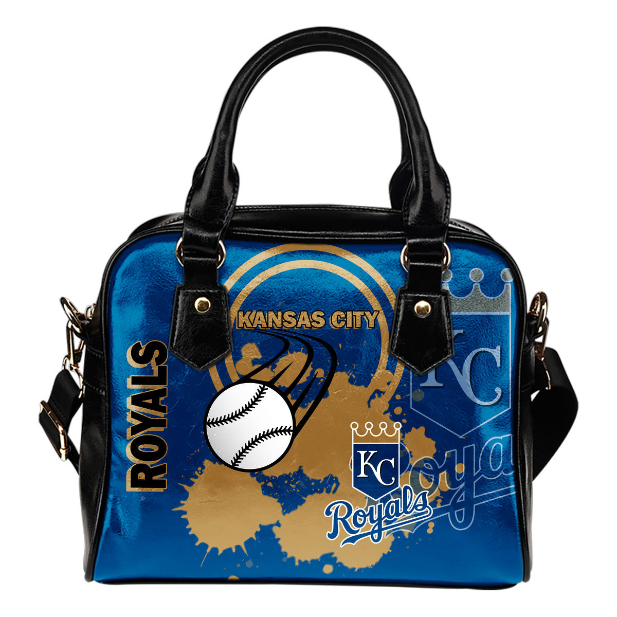 The Victory Kansas City Royals Shoulder Handbags Sb0801