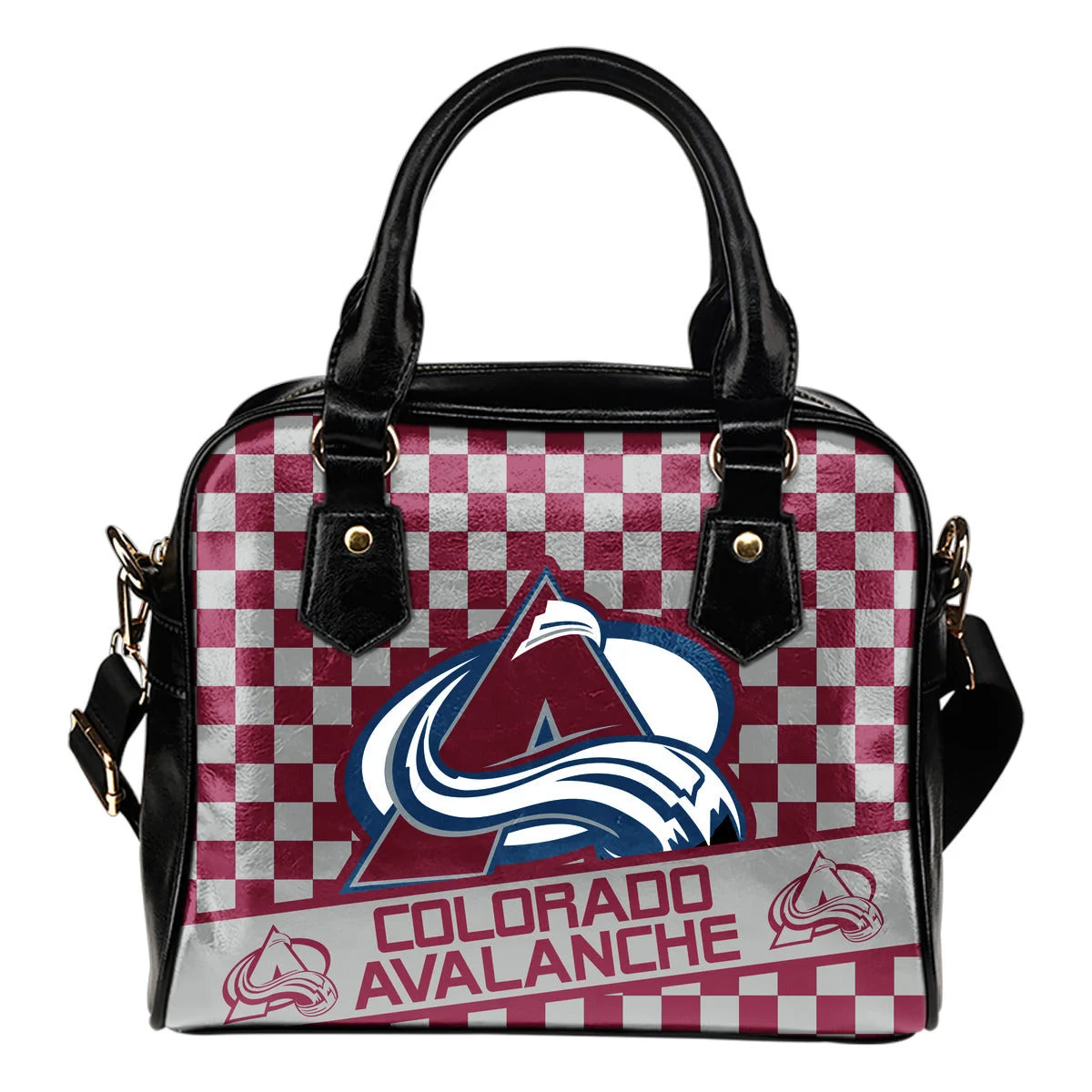 Different Fabulous Banner Colorado Avalanche Shoulder Handbags Sb0801
